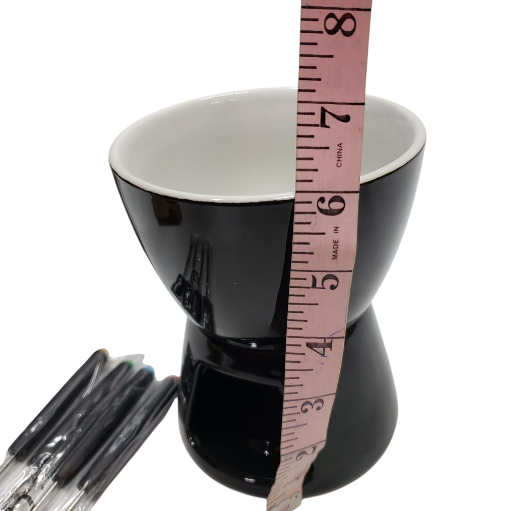 🔷️New Maxwell & Williams Black Fondue Set 4 Forks Chocolate - Picture 9 of 10